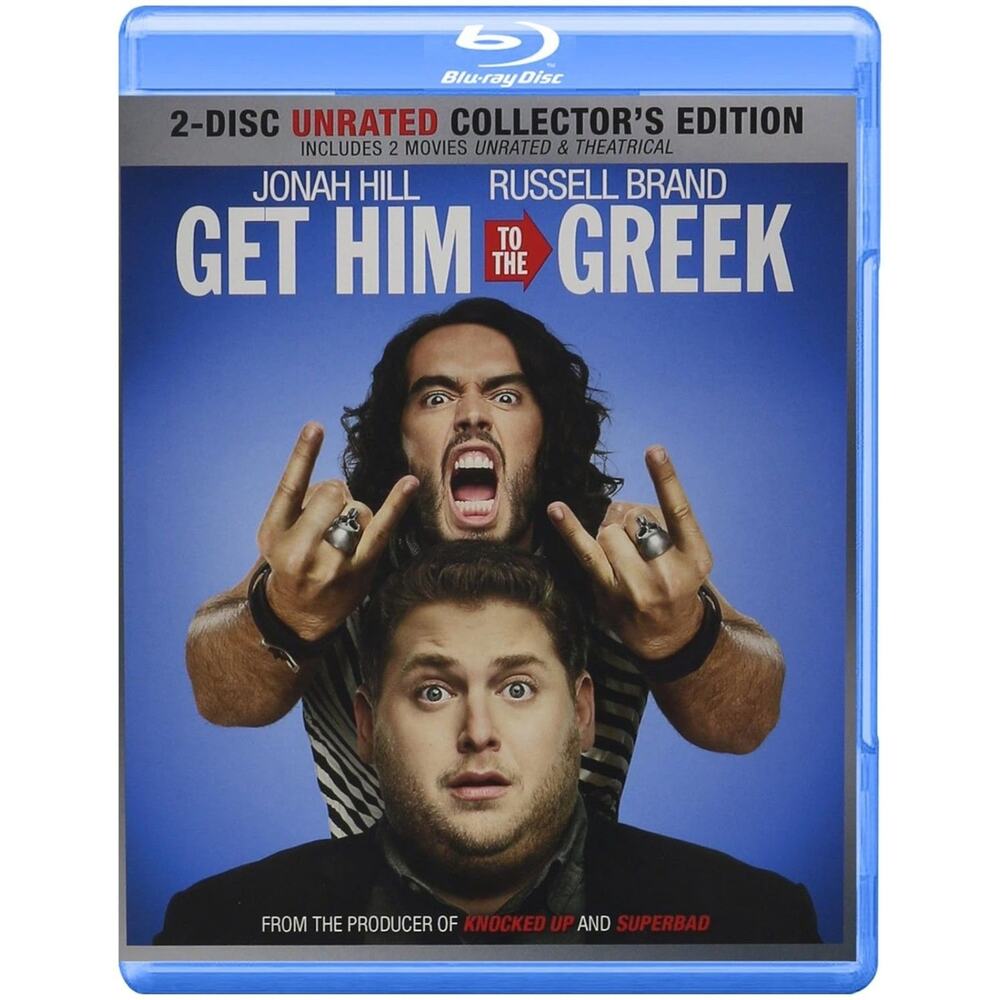 Get Him to the Greek (Blu-ray Disc, 2010, 2-Disc Set,